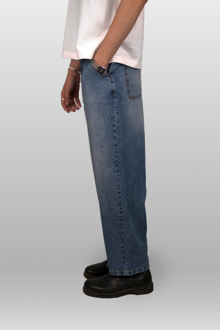 Ice Wash Balloon pants