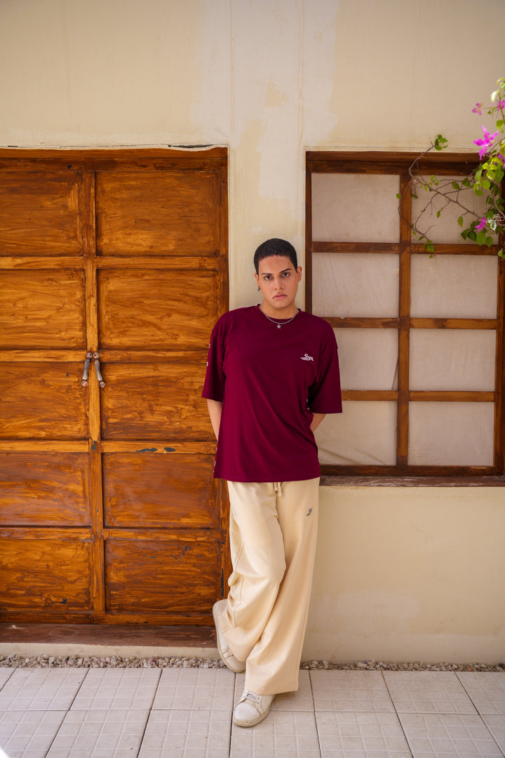 Junoon Calligraphy Drop Shoulder Tee