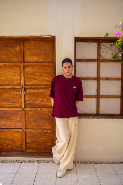 Junoon Calligraphy Drop Shoulder Tee