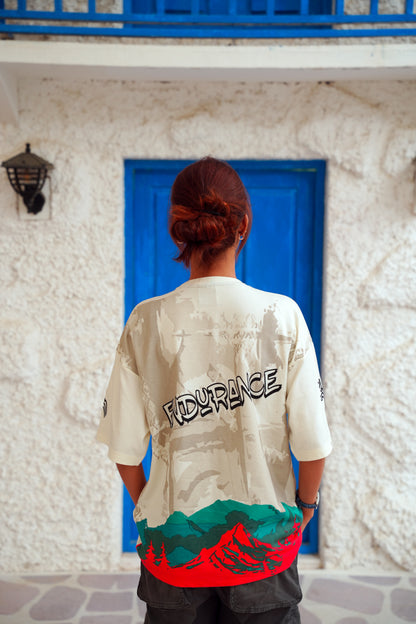 African Endurance Drop Shoulder Tee