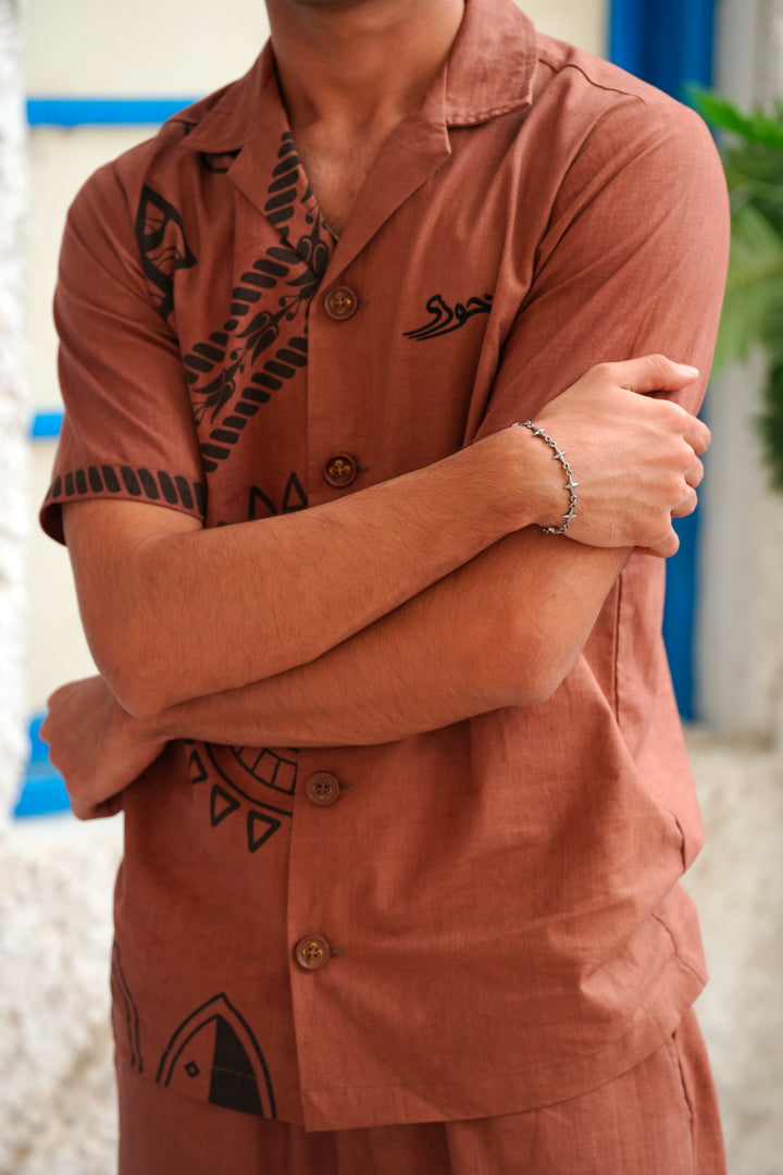 Ancient Egypt Cuban Co-Ord Set