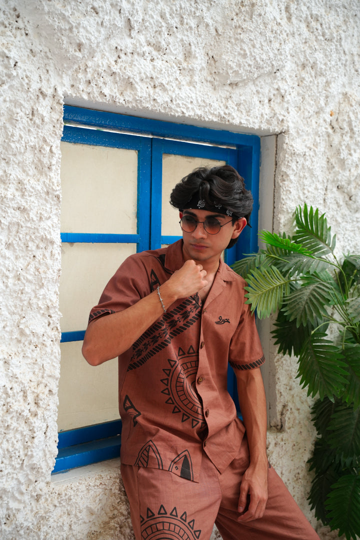 Ancient Egypt Cuban Co-Ord Set