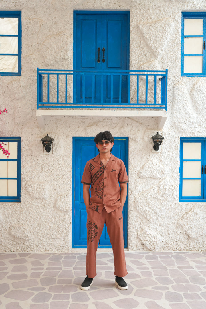 Ancient Egypt Cuban Co-Ord Set