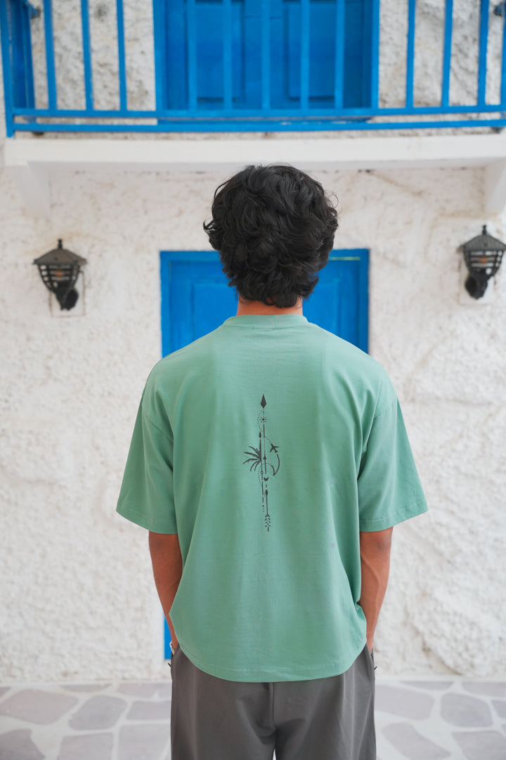 Flight Mode Drop Shoulder Tee