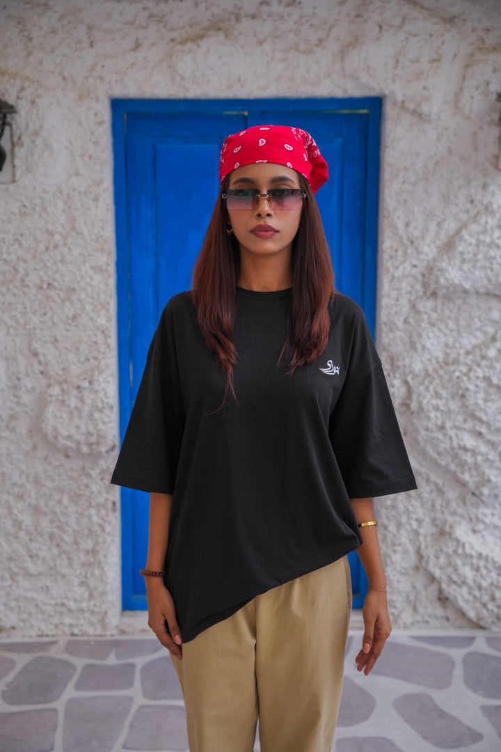 Khudi Midnight Drop Shoulder Tee
