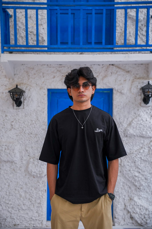 Khudi Midnight Drop Shoulder Tee