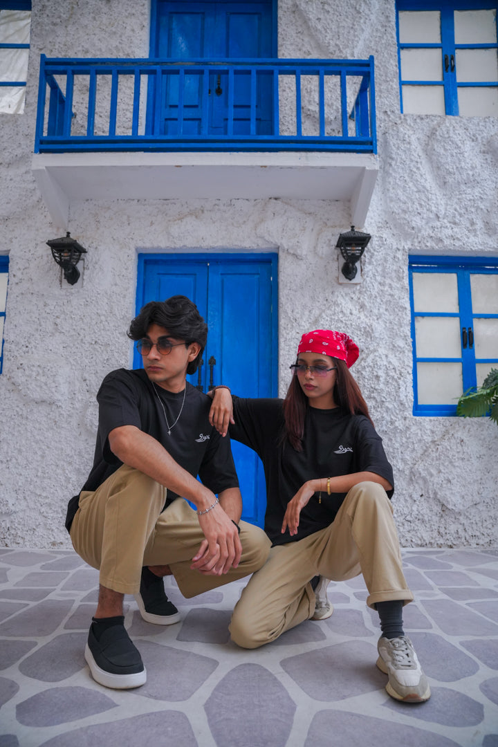 Khudi Midnight Drop Shoulder Tee