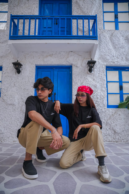 Khudi Midnight Drop Shoulder Tee